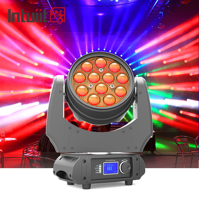 des Vollbeweglicher Kopf RGBW 4 waschmaschinen-lauten Summens 12*10W LED in 1 DMX 150 Watt-Strahln-Wäsche-Licht